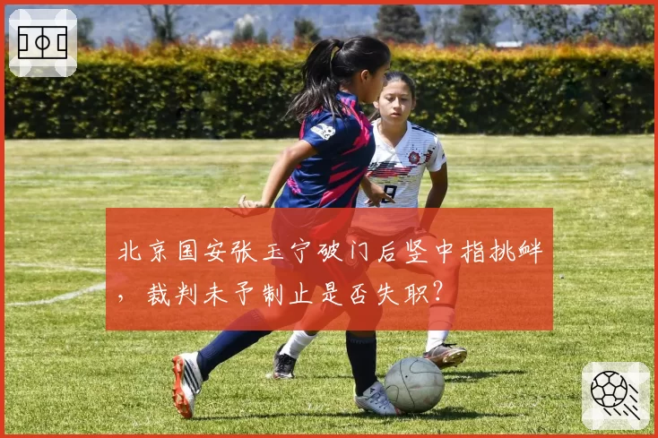 北京国安张玉宁破门后竖中指挑衅，裁判未予制止是否失职？